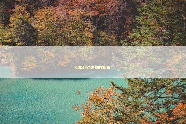 港股IPO流动性困境 新闻