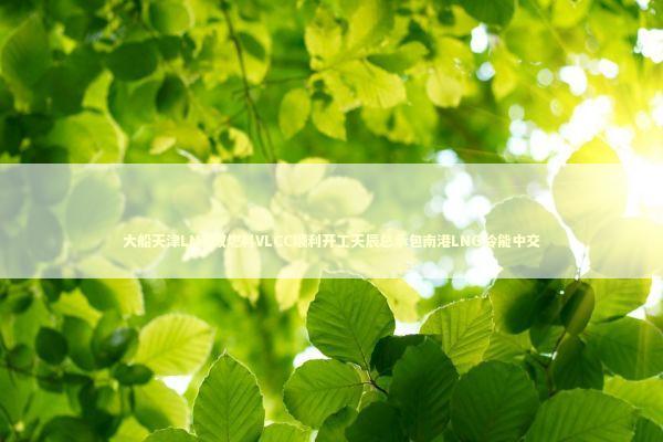 大船天津LNG双燃料VLCC顺利开工天辰总承包南港LNG冷能中交 新闻