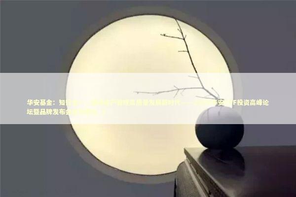 华安基金：知行合一，迎接资产管理高质量发展新时代——2026华安ETF投资高峰论坛暨品牌发布会成功举办_2